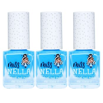 Vernis à ongles sans odeur Mermaid Blue Kids Peel Off 2