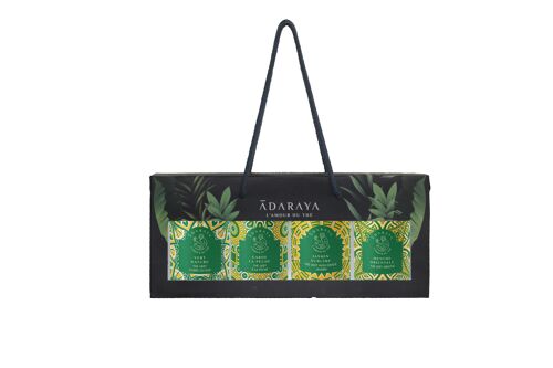 Coffret Thés vert classique bio Adaraya