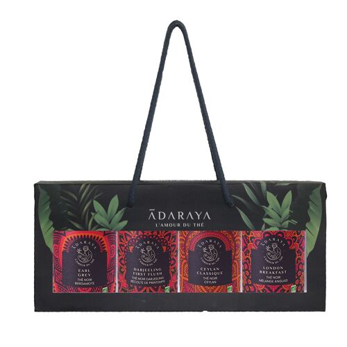 Coffret Thés noir classique bio Adaraya