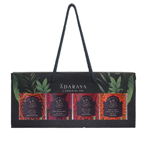 Coffret Thés noir plaisir bio Adarya