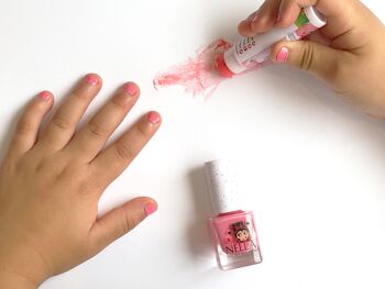 Pink A Boo Kids Peel Off Vernis à ongles sans odeur 2
