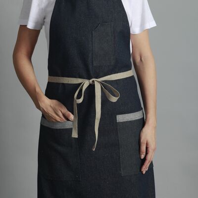 Purist Apron - Raw Denim