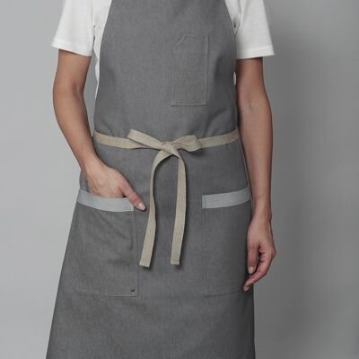 Purist Apron - Gray Denim