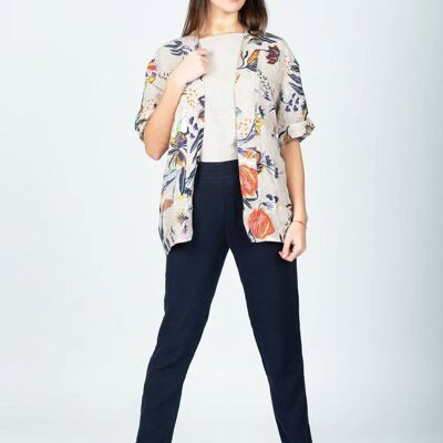 Pretty Fiori Kimono Top 8966