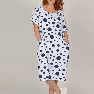 Spotty Cotton Dress   1121AS