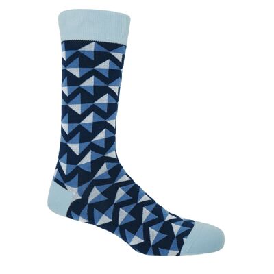 Chaussettes homme Triangle - Marine