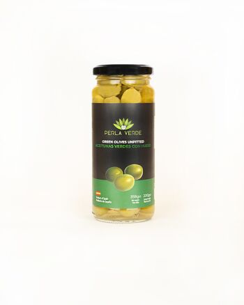 Olives Vertes - Hojiblanca - Non Dénoyautées 1