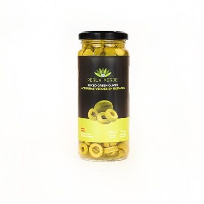 Aceitunas Verdes - Hojiblanca - Rodajas