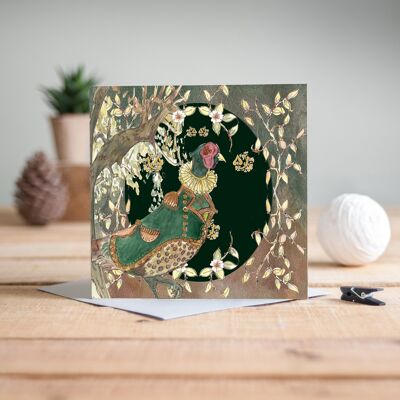The Enchanting Woodland Pheasant Greeting Card
