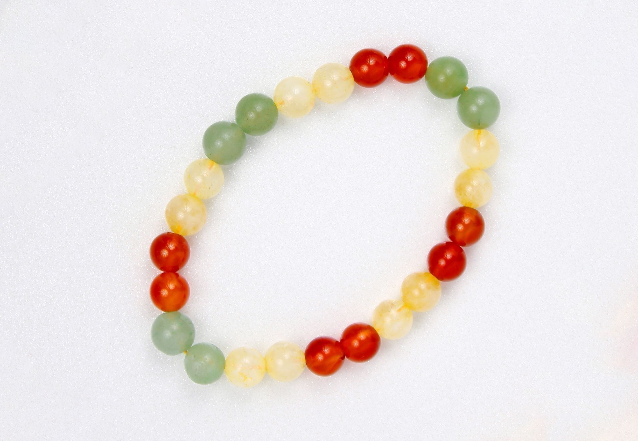 Bracciale Power - Bracciale in cristallo per il successo professionale da 8 mm, grado A+