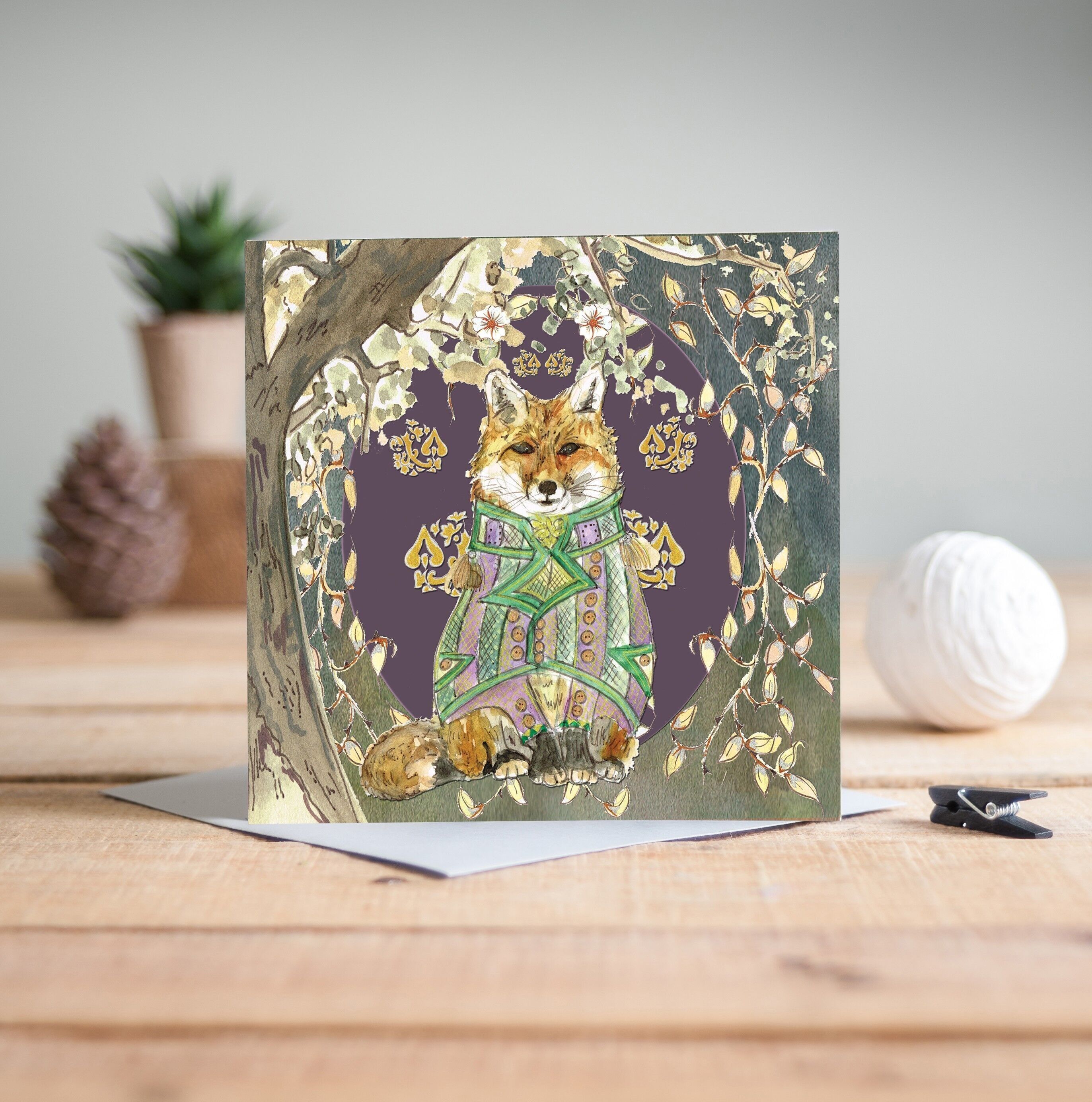 Le renard des bois enchanteur