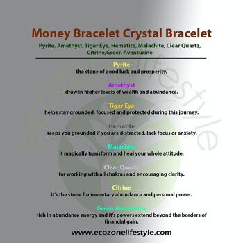 Power Bracelet - Le bracelet en cristal Money Maker 4
