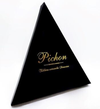 Triangle chocolat Thé vert Matcha (emballage noir mat) 1