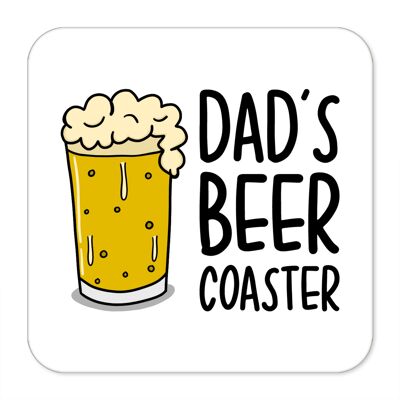 Dads Beer Coaster