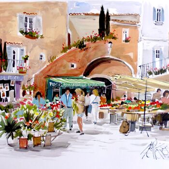 Mer Saint Tropez - Place aux Herbes - CC53 1