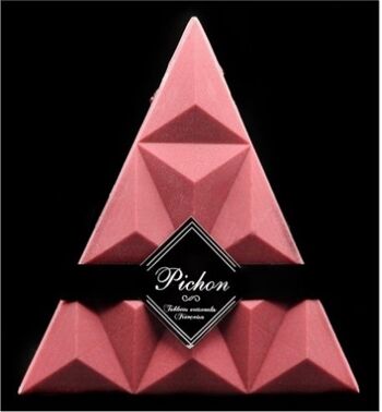 Triangle chocolat Ruby (emballage noir mat) 2