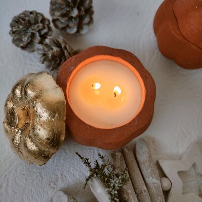 Vela de Calabaza de Halloween