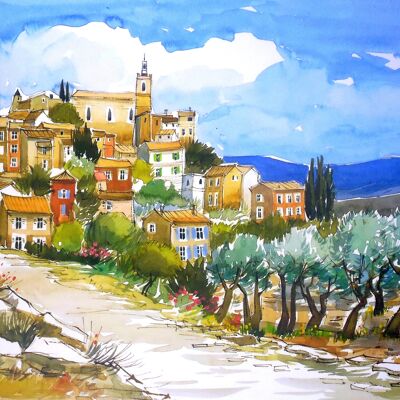 Provence Provençal village - CC87