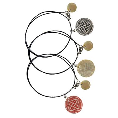 Twist-Armband aus Perlmutt