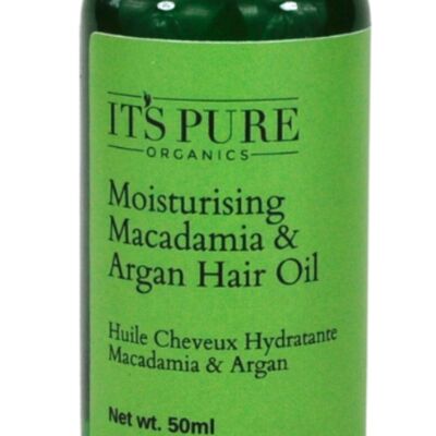 It's Pure Macadamia & Argan Moisturizing Hair Oil 50ml
