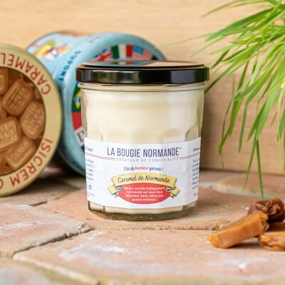 Bougie parfumée - Caramel de Normandie