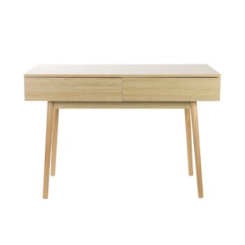 Bureau ou table de bureau MINIMALONE avec 2 tiroirs pour organiser votre étude intensive par Thinia Home 1