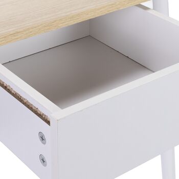 Bureau ou table de bureau SIMPLIFY avec tiroirs pour organiser votre étude intensive par Thinia Home 4