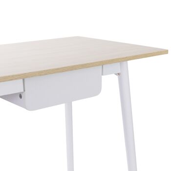 Bureau ou table de bureau SIMPLIFY avec tiroirs pour organiser votre étude intensive par Thinia Home 5