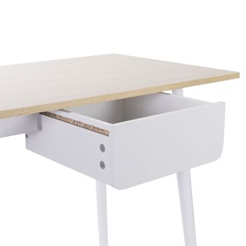 Bureau ou table de bureau SIMPLIFY avec tiroirs pour organiser votre étude intensive par Thinia Home 6