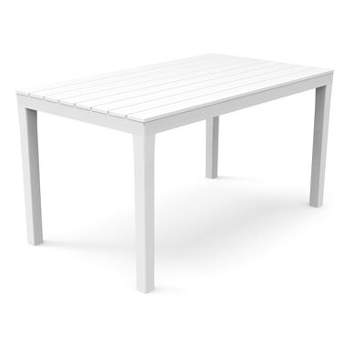 Mesa para exterior terraza jardín Rectangular SUMATRA modelo BLANCA antracita de Progarden