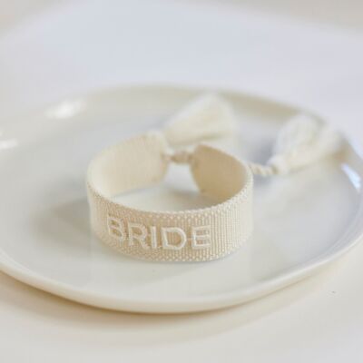 Bride statement bracelet