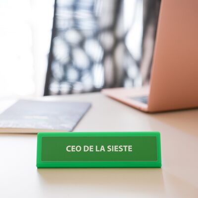 Nap Office-Plakette - CEO