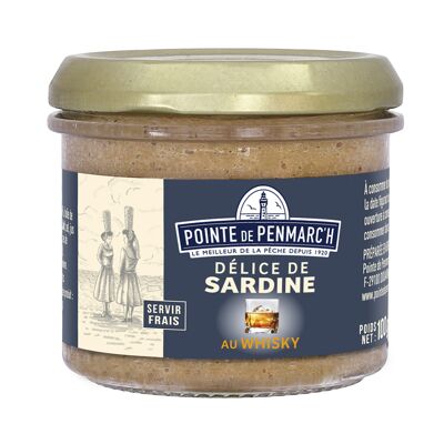 CREME SARDINES WHISKY Verrine 100g