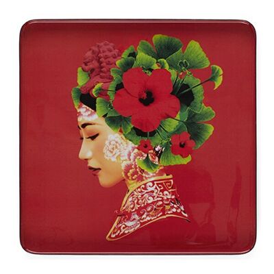Lotus square tray
