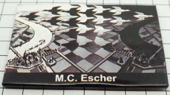 koelkastmagneet M.C. Escher Hollande 2