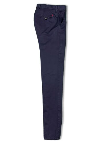 Pantalon chino bleu marine 1