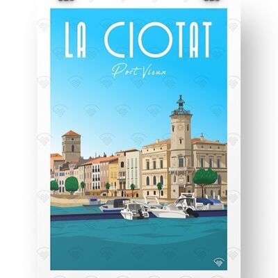 Postcard La Ciotat Old Port