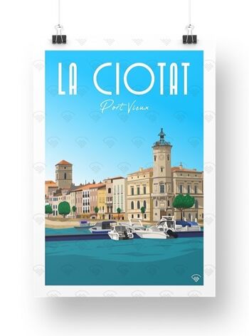 Carte postale La Ciotat Port Vieux