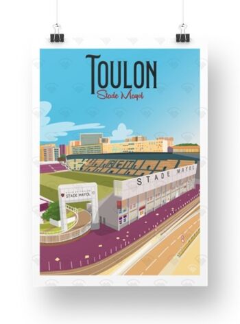 Carte postale Toulon Stade Mayol