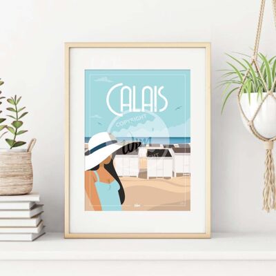 Calais - "Der Strand von Calais"