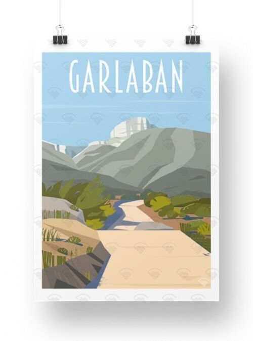 Carte postale Garlaban