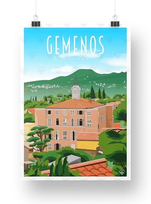 Carte postale Gémenos