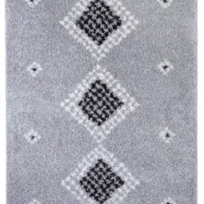Design Verlour Deep-Pile Carpet Luna Blue Cream
