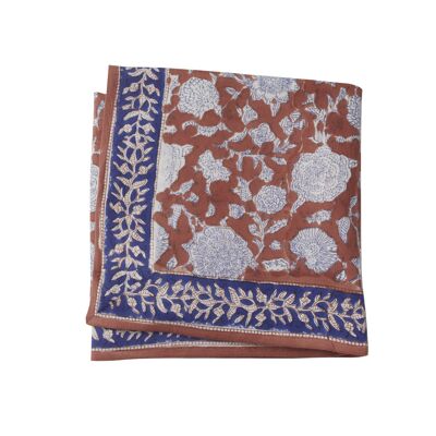 Tupia Squirrel “Indian flowers” printed scarf