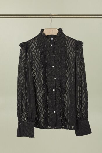 Blouse Floria Noire