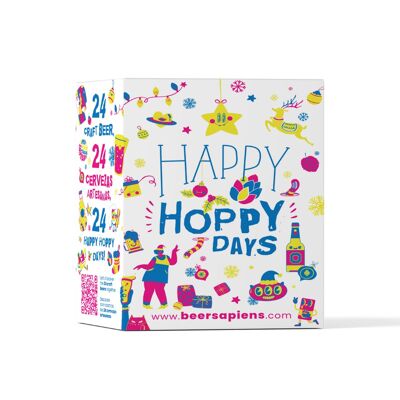 HAPPY HOPPY DAYS Calendario dell'Avvento con 24 Birre Artigianali