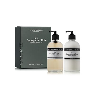 Hand Gift Set No.14 Courage des Bois 2x250ml