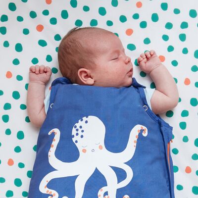 Sleeping bag 4 seasons 0/6m birth (65cm)Octopus
