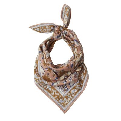 Foulard imprimé “fleurs indiennes” Kelila Macaron Enfant