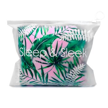 Turban à séchage rapide réversible Sleep & Sleek 1